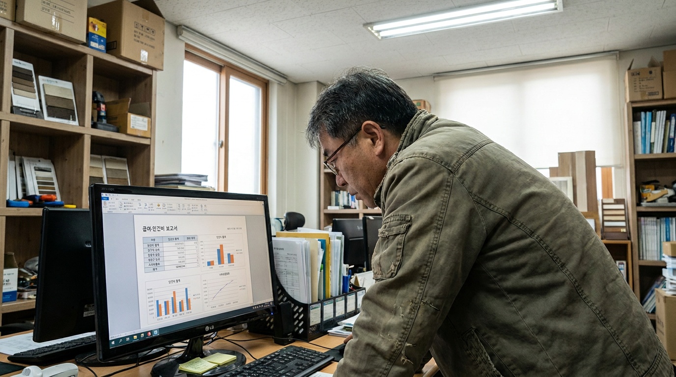 이지판매재고관리로 인사·급여까지 엑셀 대신, 소규모 제조·도소매 인건비 관리 체계