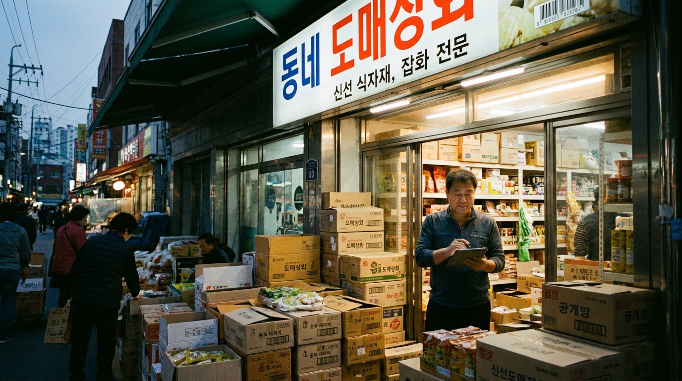 스마트상점 지원사업 전 재고 정비 사례 — 이지판매재고관리 기반 재고·세트관리